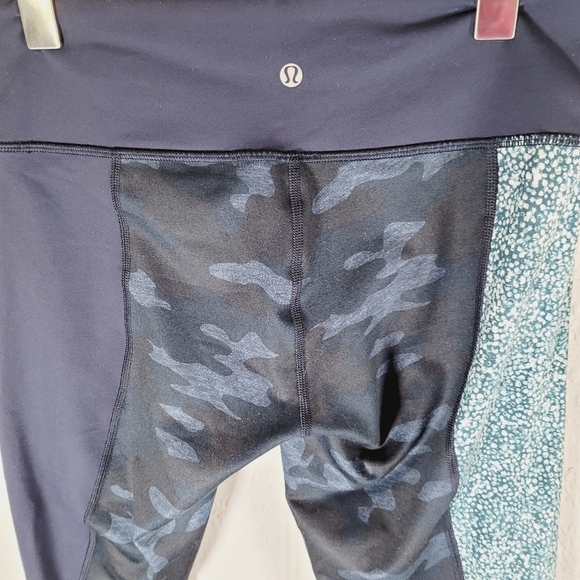 Lululemon Wunder Under Camo Sashiko Leggings - Picture 4 of 9